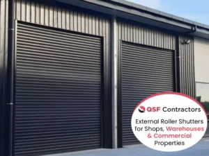 External Roller Shutters for Shops, Warehouses & Commercial Properties