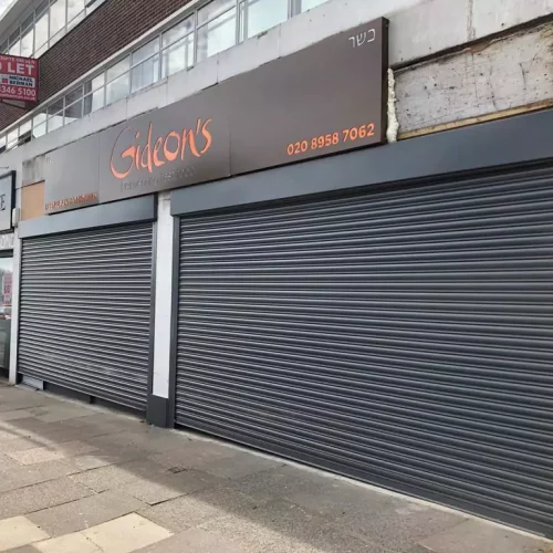 Installation of Shop Front Shutters